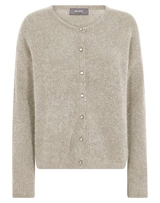 Mos Mosh - MMAlmine Knit Cardigan - Feather Grey 